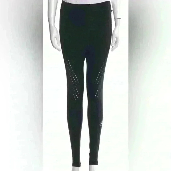ADIDAS BY STELLA MCCARTNEY  FU0752
TRUEPUR TIGHT BLACK LEGGINGS, XS - Picture 1 of 10